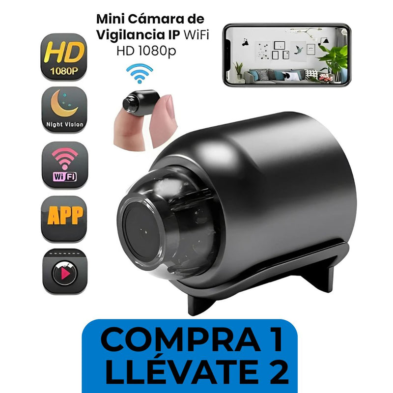 NanoVision™ -  Mini Cámara Ultra Discreta FULL HD - [Paga 1, Llévate 2🔥] + Memoria ilimitada